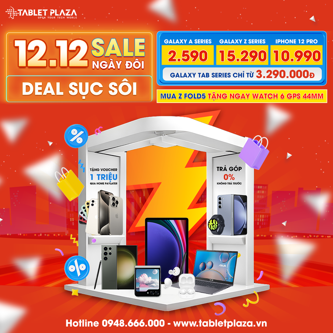 [12.12] SALE NGÀY ĐÔI – DEAL SỤC SÔI