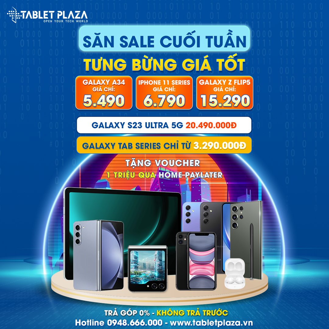 SĂN SALE CUỐI TUẦN – TƯNG BỪNG GIÁ TỐT