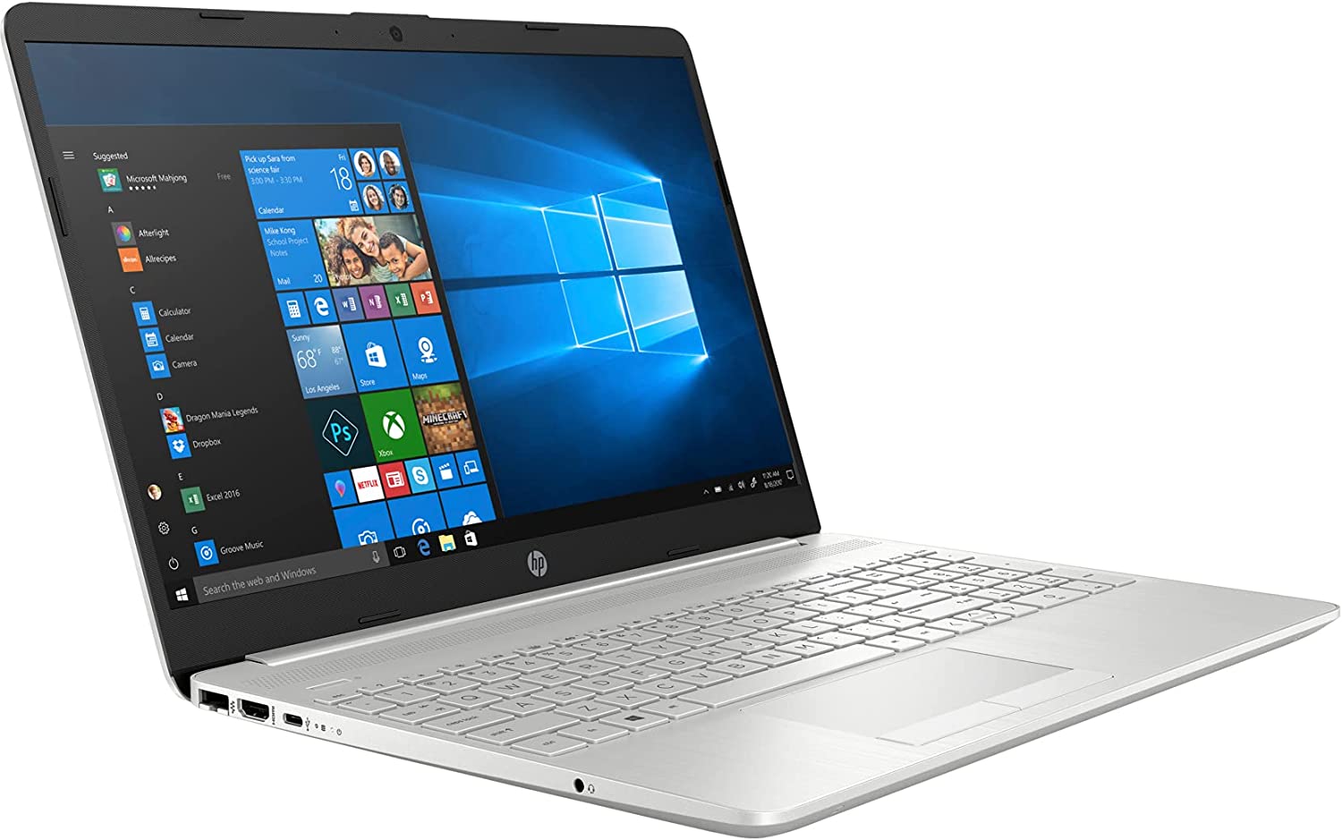 HP 15-DW3033dx Intel Core i3-1115G4 3.0GHz 256GB SSD 8GB 15.6