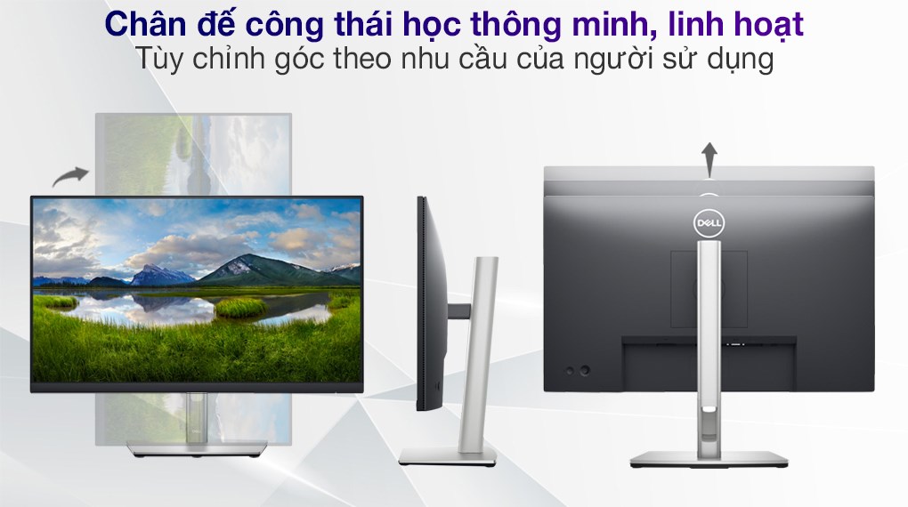 Màn Hình Dell P2422H (23.8inch/FHD/IPS/60Hz/8ms/250nits/HDMI+DP+VGA+USB)