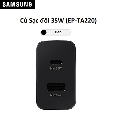 SẠC ĐÔI SAMSUNG 35W EP-TA220 - CHÍNH HÃNG