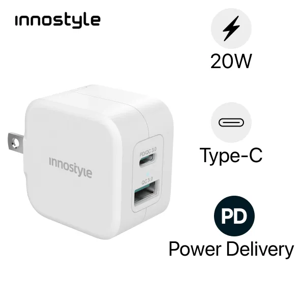 SẠC NHANH INNOSTYLE USB-C PD 20W MINIGO III